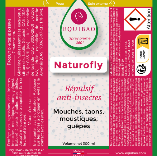 Naturofly spray-brume Equibao